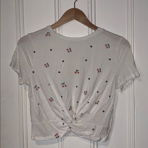 Cherry Crop Top